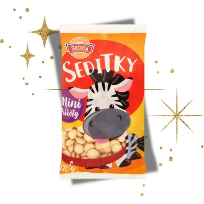 Sedita Seditky Mini piškoty 120 g – Zboží Dáma