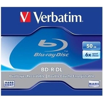 Verbatim BD-R 50GB 6x, DualLayer, jewel, 5ks (43748)