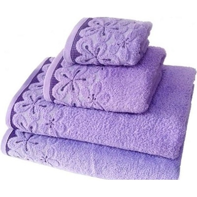 Yana Ručníky a Osušky Dante Fialová 30x50 cm