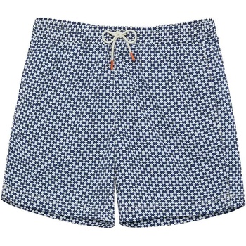 ECOALF Бански гащета Ecoalf Fiyi Printed swimming shorts - Blue (Navy Sand Clock Print)