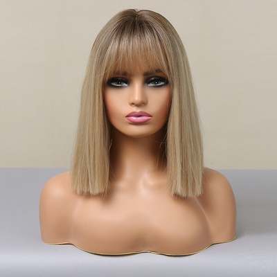 Krémová blond parochňa Rachael krátka