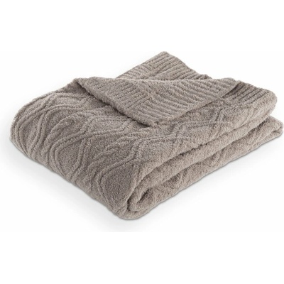 Tiseco Home Studio Taupe deka z mikroplyšu Aspen 130x170