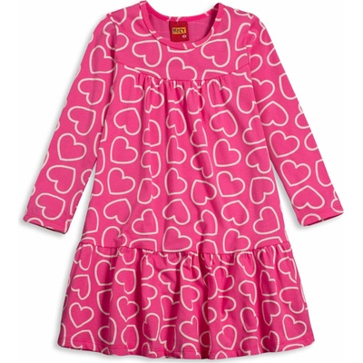 Dívčí šaty KYLY ROSA LOVE růžové – Zboží Dáma