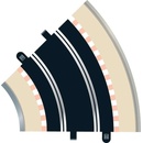 Scalextric R2 zatáčka 45°