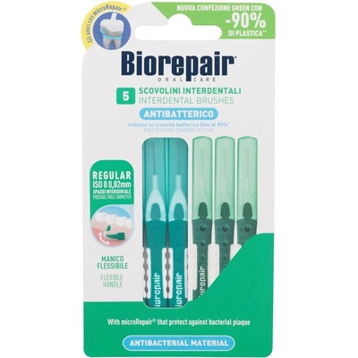 Biorepair Antibacterial Interdental Brush Regular 0, 82 mm от Biorepair Унисекс Интердентална четка 5бр