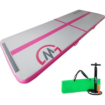 MASTER Постелка MASTER 300 x 100 x 10 см, сиво-розова, надуваема