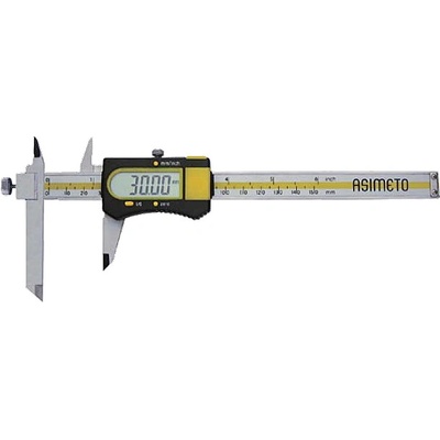 Asimeto Digitální posuvné měřítko 150 mm s výsuvnou čelistí 317-06-0