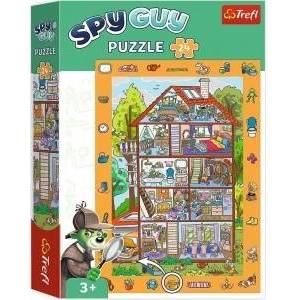 Trefl 24 Observation Puzzle - Spy Guy At Home TREFL