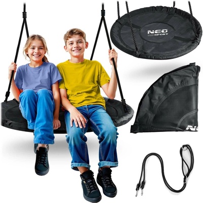 Neo-Sport 110300 Houpačka čapí hnízdo 100 cm černá