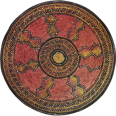 Oriental Weavers Zoya 418 X kruh Červená