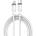 XO Кабел XO NB208A PD USB-C - Lightning 1, 0m 20W, бял