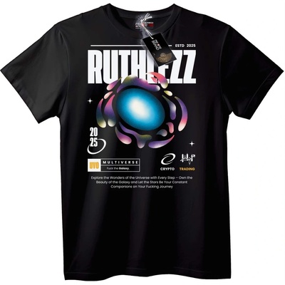 NOONEBRAND Тениска Ruthezz Мултивселена - 2XL, White
