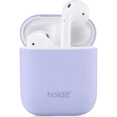 Holdit Калъф Holdit Silicone Case за AirPods 1/2 - Лилав