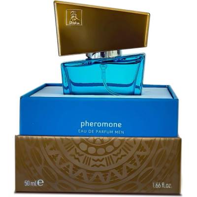 HOT Shiatsu Fragrance light blue s feromony pro muže 50 ml