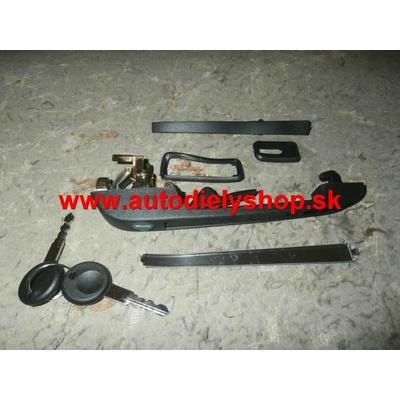 VW GOLF II 8/83-7/92 klučka Pravá predná+zámok+2x klúč