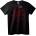 NOONEBRAND Тениска SIPKO Червена звезда - 4XL, White
