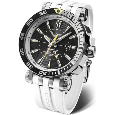 Vostok Europe NH34/575A718 Bílý silikonový řemínek