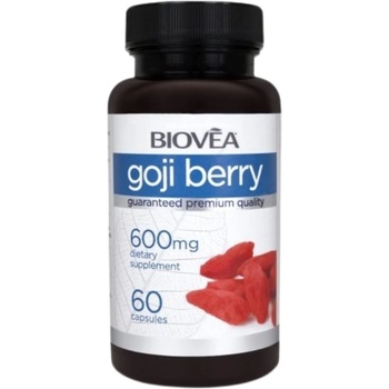 Biovea Goji Berry, 600 mg, 60 капсули, Biovea (4386)