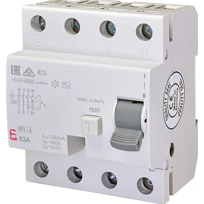 ETI EFI-4 AC 63/0.1 AC 10kA 002063144