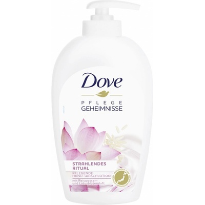 Dove Nourishing Secrets Glowing Lotus tekuté mýdlo 250 ml