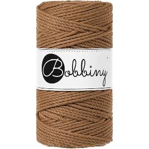 Bobbiny 3PLY Macramé Rope 3 mm 100 m Caramel юта (TS-E038)