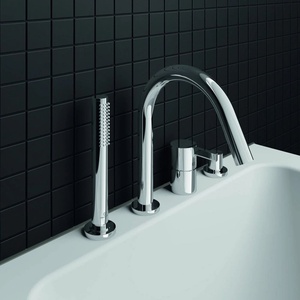 Ideal Standard Смесител за вана и душ Ideal Standard Atelier Joy, гланциран хром, с 4 елемента (BC789AA)