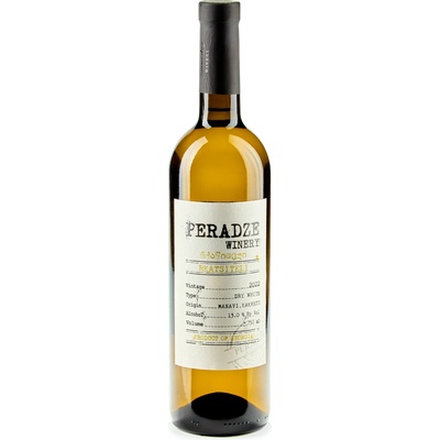 Peradze Winery Rqatsiteli gruzínské suché bílé 2022 13% 0,75 l (holá láhev)