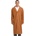 Urban classics Палто Urban classics TB5541 coat - Brown (Fox Brown)