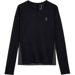 On Дамска тениска On Women's Performance Long-T Running shirt - Black / Eclipse (916-1289-0213)