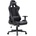 TopMebel Геймърски офис стол Alonso TopMebel от PU кожа в черен цвят 67x70x125/135cm