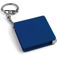 Prívesok na kľúče zvinovací meter 1 m Blue