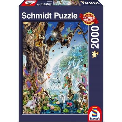 SCHMIDT V údolí vodních víl 2000 dílků
