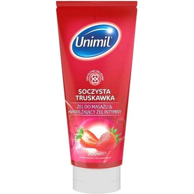UNIMIL STRAWBERRY MASÁŽNY GÉL 200 ml