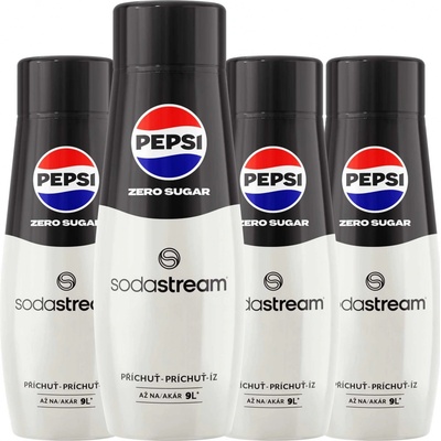 Sodastream Pepsi Zero 4 x 440 ml