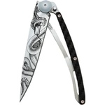 DEEJO 1cc206 tattoo carbon / Ултралеко джобно ножче с дръжка от карбонови влакна (1cc206)