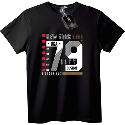 NOONEBRAND Тениска New York Градски 79 - 2XL, White