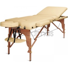 Medimas Multifunkčný masážny stôl prenosný Prosport3 Deluxe farba béžová