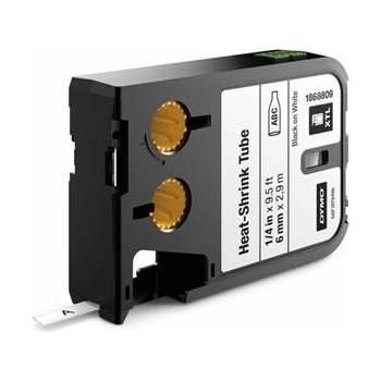 DYMO XTL 1868809, 6mm x 2, 7m, черен печат/бял фон, оригинална лента (1868809)