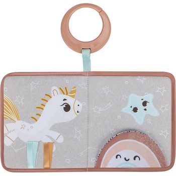 Tiny Love Мека текстилна книжка Tiny Love - Where Do I Travel Book Unicorn Wonderlands (TL.0635.001)