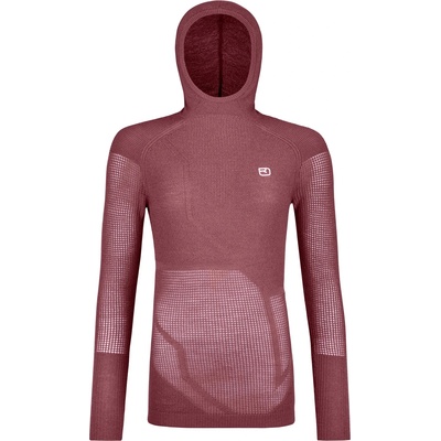 ORTOVOX Дамски вълнен пуловер Ortovox Women's Merino Thermovent Hoody Merino jumper - Mountain Rose - размер XS (105-4931-0211)
