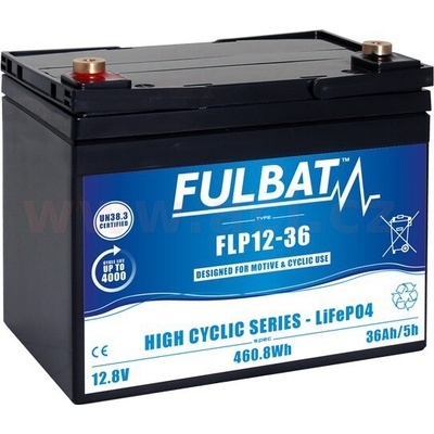 FULBAT LiFePO4 FLP12-36 12,8V 36Ah 461Wh M311-032
