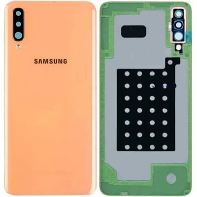 Samsung Galaxy A70 A705F - Bateriový Kryt (Coral) - GH82-19796D, GH82-19467D Genuine Service Pack, Coral