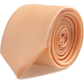 Brinkleys Kravata XL s kapesníčkem meruňková B26-3-SET3