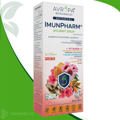 Avropa ImunPharm bylinný sirup 200 ml
