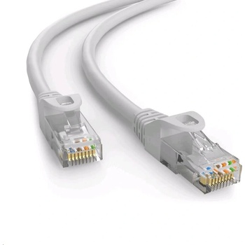 C-TECH CB-PP6-40 patch, Cat6e, UTP, 40m, šedý