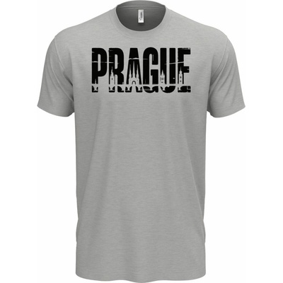 Prague černý potisk Super triko