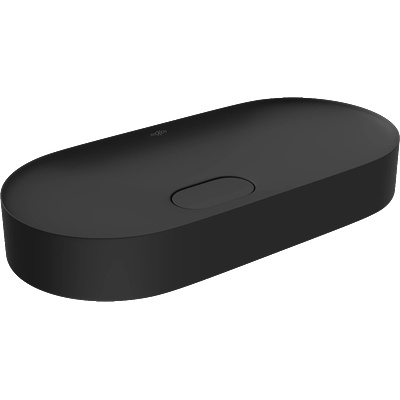 Mexen Sofia плот за мивка от конгломерат 70 x 35 cm, черен - 23067071 (23067071)