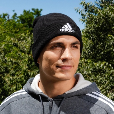 adidas beanie Cuf black/white