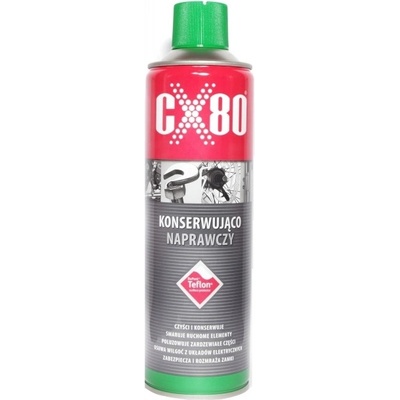 CX-80 sprej pre opravárenské a konzervačné účely - s teflónom 250 ml