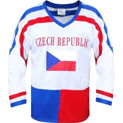 SPORTTEAM hokejový dres ČR bílý Czech Republic – Zboží Mobilmania